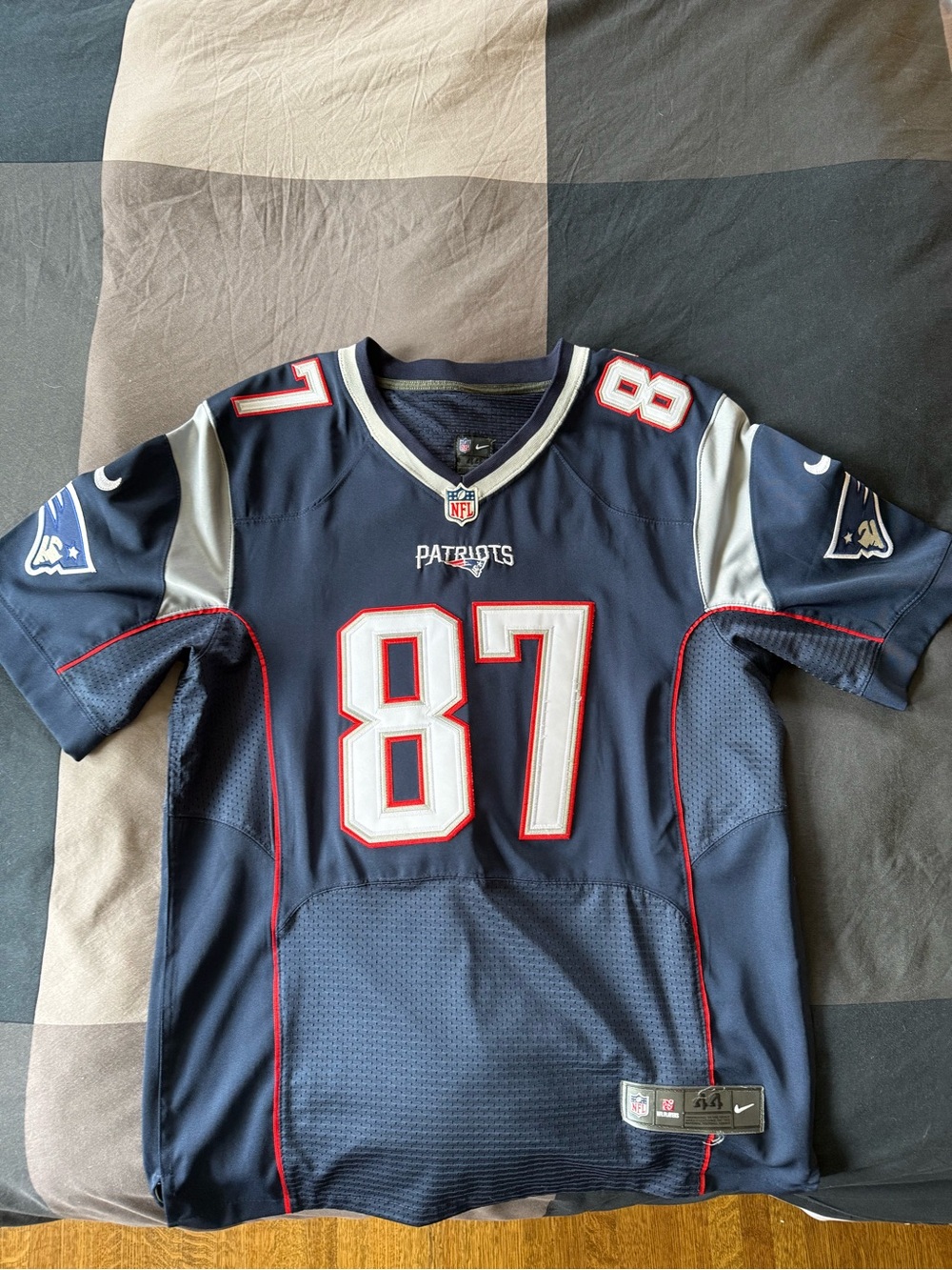 New England Patriots Rob Gronkowski Football Jersey